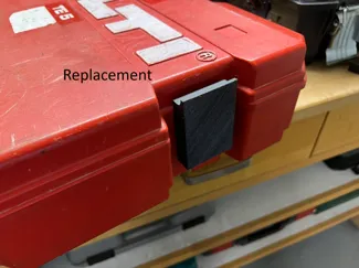 Hilti TE5 case latch