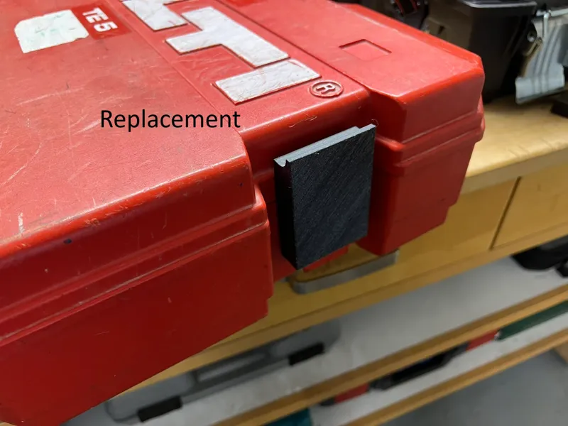 Hilti TE5 case latch