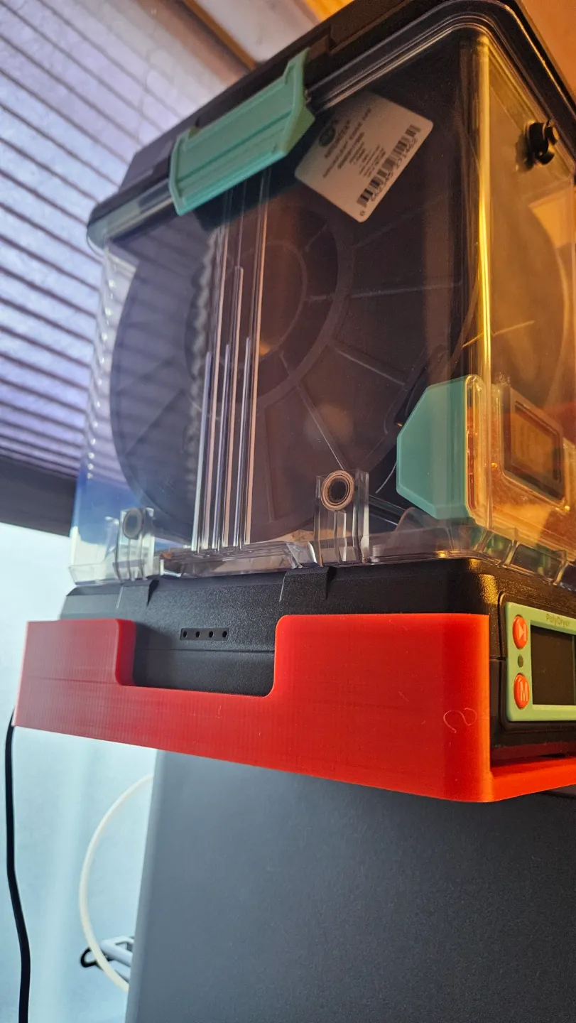 Polydryer Riser PolyDryer base for AMS Riser V2 side mount - Free 3D Print Model ...