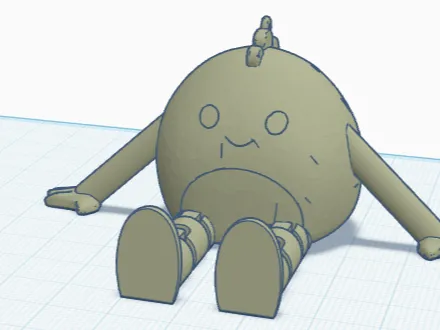 Squismallow with legs