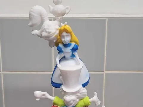 Alice wonderland character stack