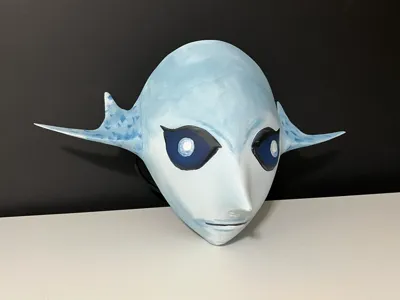 Zora Transformation Masks from TLoZ Majora's Mask