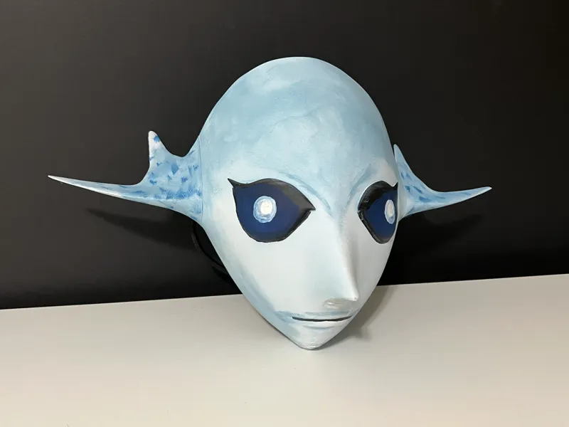 Zora Transformation Masks from TLoZ Majora's Mask