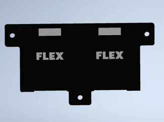 Wall battery holder for Flex 18V