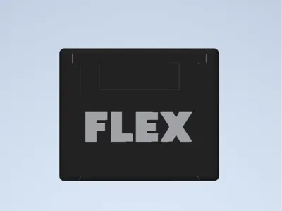 Flex 18V battery holder for belt