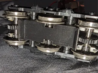 Piko GDR Nohab bottom gear cover replacement