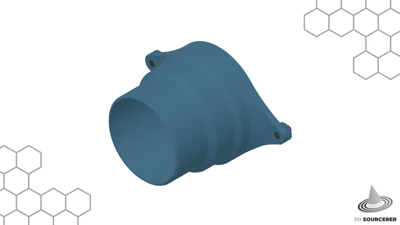 SUMO/DELACK Enclosure 4" Ventilation Duct Mount