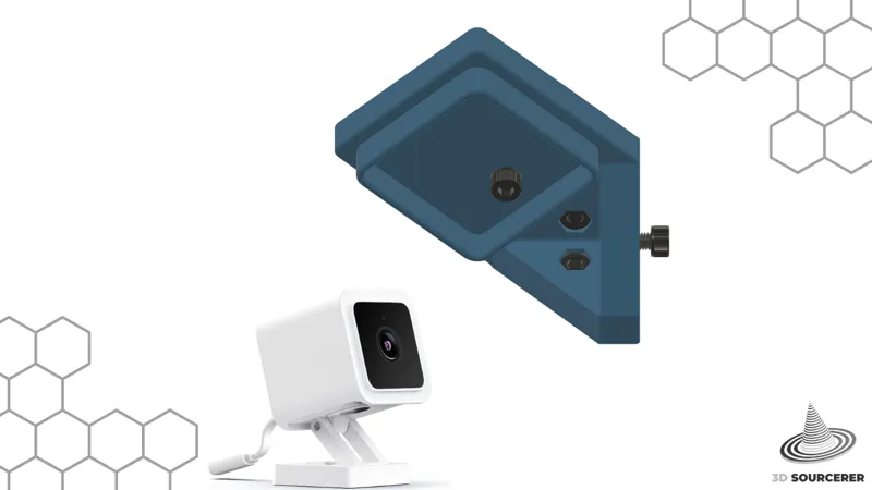 SUMO/DELACK Enclosure Wyze CAM V3 Camera Mount