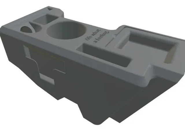 Toyota Landcruiser centre console