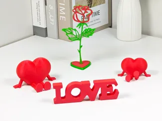 LOVE情人节装饰摆件