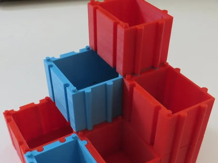 Modular Stacking Container by dogemod - MakerWorld