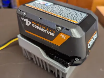 Ridgid 18v Battery Step Down Converter Base