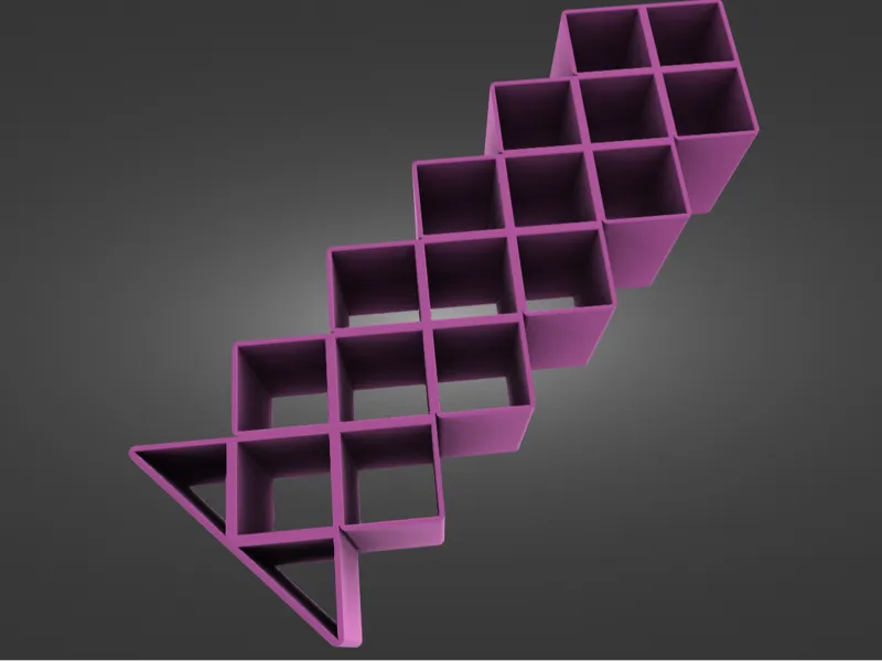 Fish-Shaped Stackable Lipstick Tower - Organizer