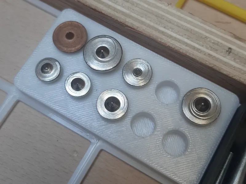 gridfinity 1x2 dowel center punch pins
