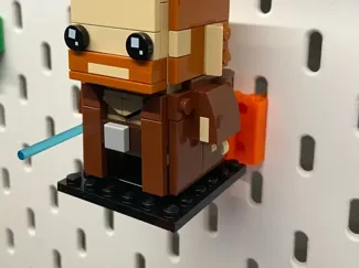 Klemmbaustein BrickHeadz Skadis Holder