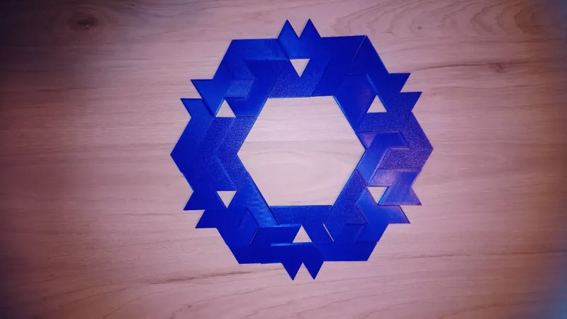 Heptiamonds puzzle