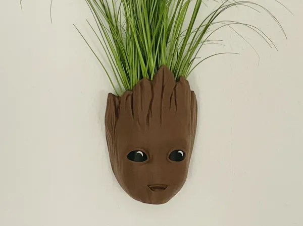 Pot à fleurs mural Bébé Groot