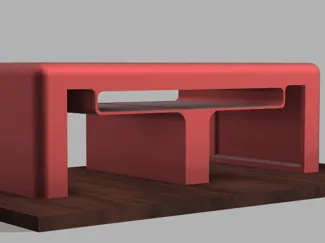 30 Cm wide Monitor riser with holder for notepads