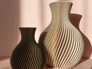Elegant modern vase (Print in vase mode)