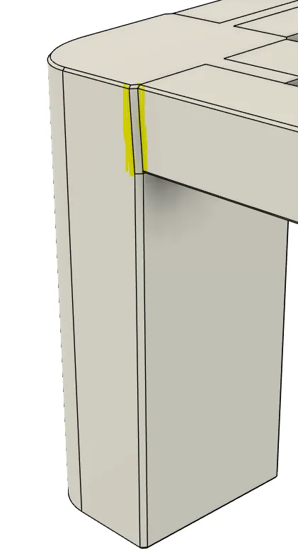 Yellow Monitor Riser Monitor riser - adaptable to your monitor stand - Free 3D Print Model ...