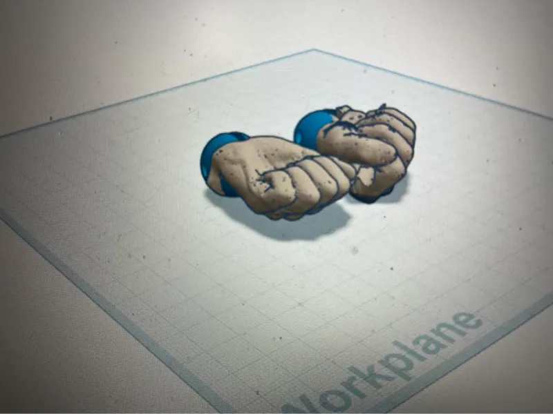 12 inch type action figure Fists