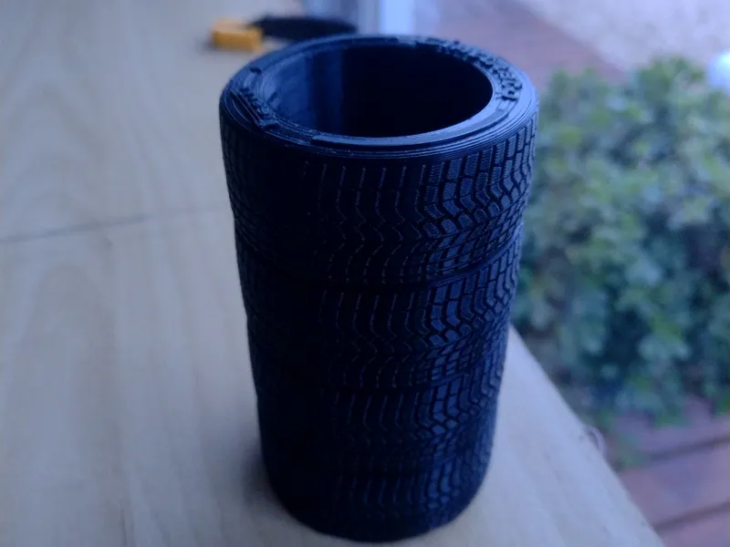 Tire Stack Pen Holder