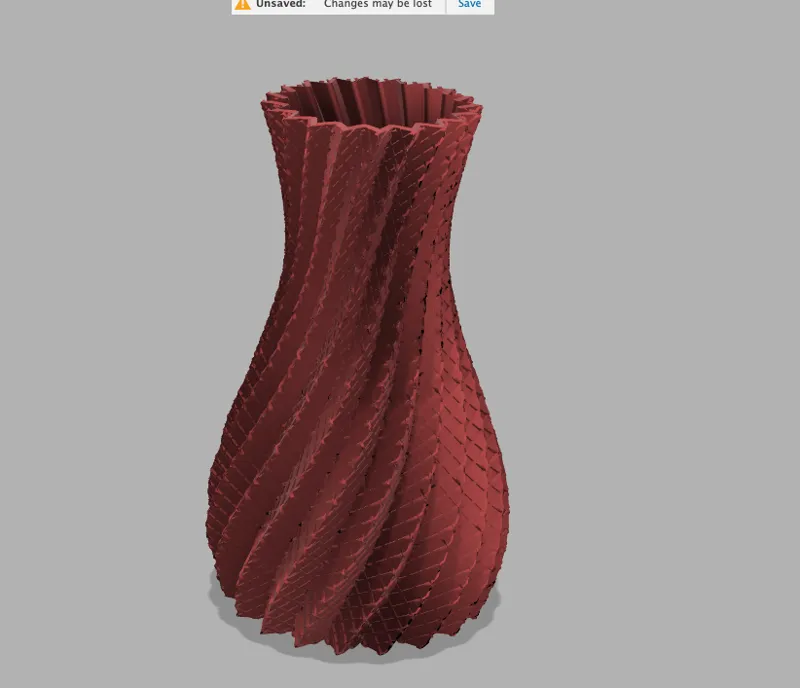 Geospiral Vase