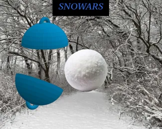SNOWARS Snowball Mold V2 (Supportless)