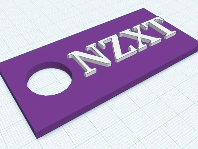 NZXT Keychain/keytag