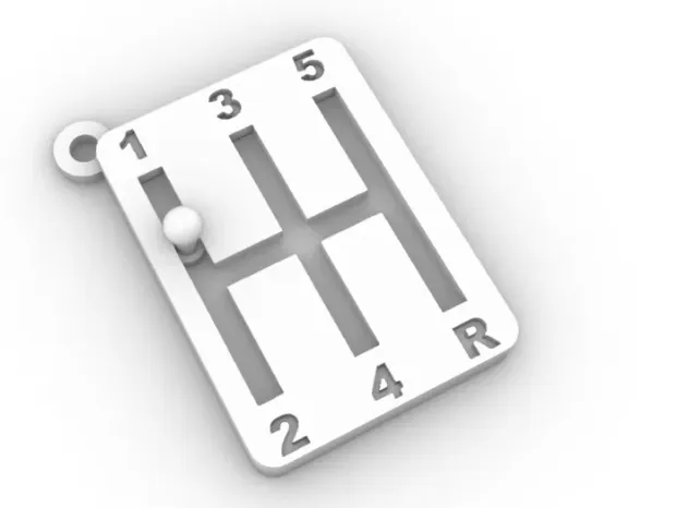 Llavero caja de cambios manual
