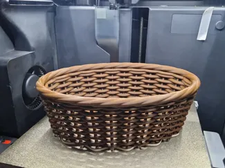 wicker basket/ proutěný košík