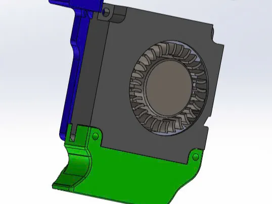 Hotend fan-duct elegoo neptune 3 pro-plus-max