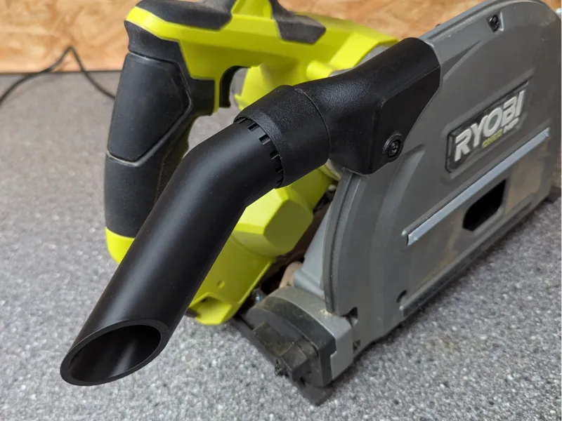 Ryobi Saw dust diverter