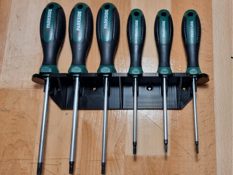 Parkside torx screwdriver snap-on holder