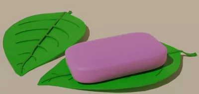 Leaf soap holder - Free 3D Print Model - MakerWorld
