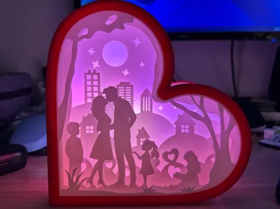 Lovers Shadowbox Remix, Family of 5, 2 Girls 1 Boy