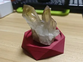晶石摆台,小型模型摆台