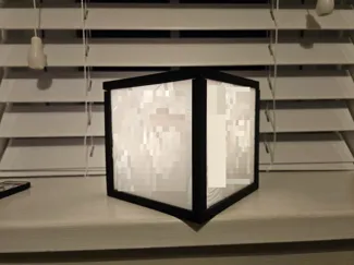 Lithophane Lightbox Frame