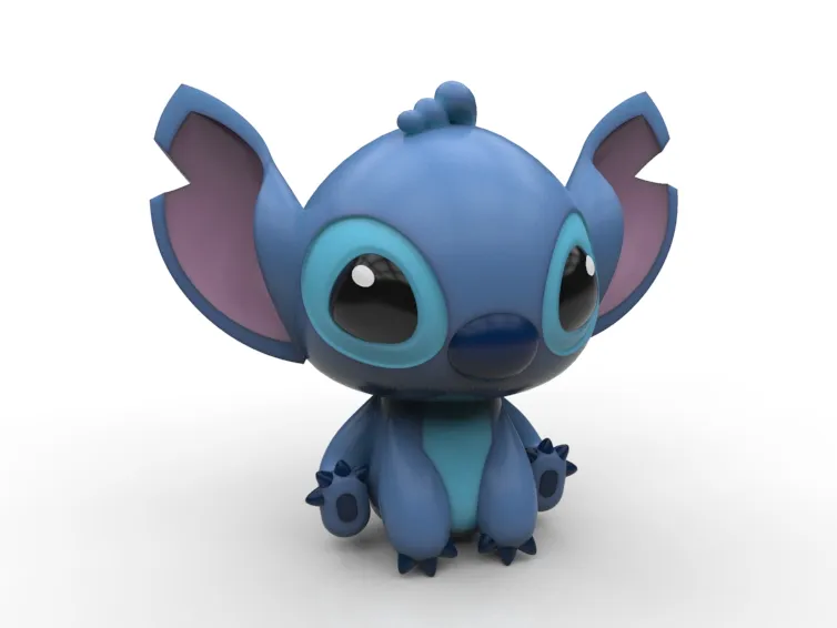Stitch STL Model 