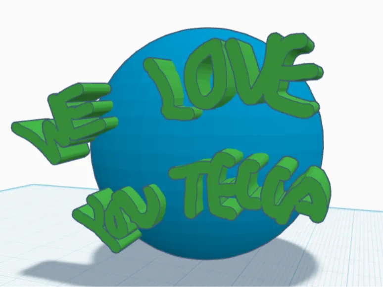 We Love you Tecca Earth