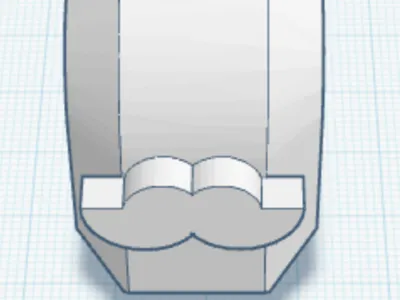 Mustache Dummy 13 Head