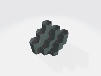Schreibtisch Organizer Hexagon