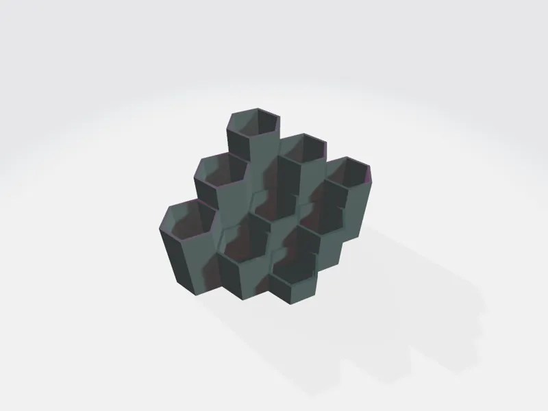 Schreibtisch Organizer Hexagon