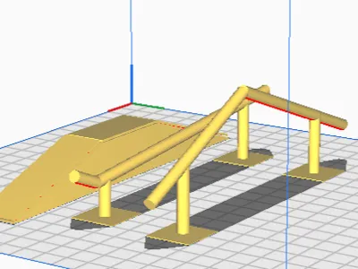 finger rail/box set