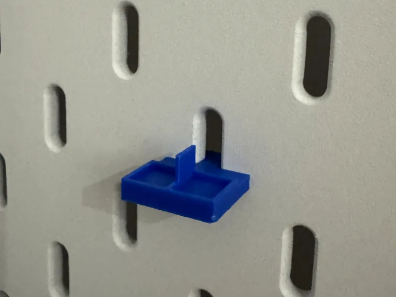 Minifigure Holder for Skådis Pegboard