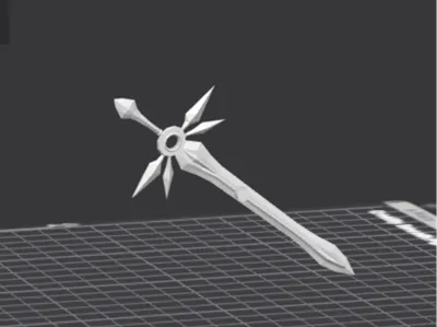 Leona's sword with back support league of legends