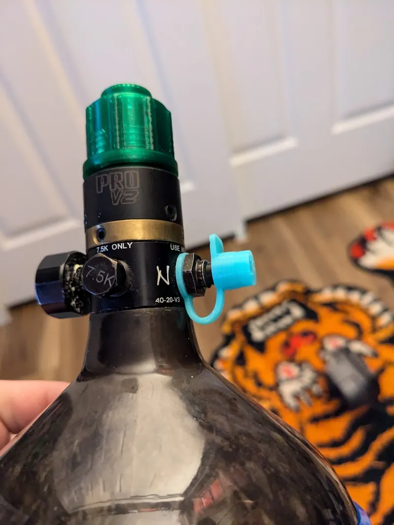 Fill Nipple Cover for Paintball or Airsoft HPA