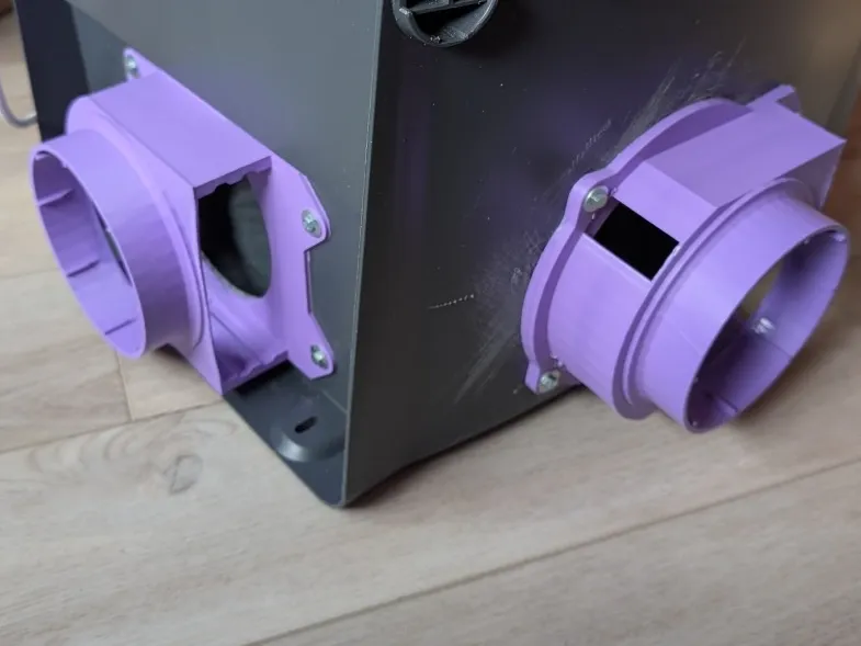 Open AIr Valve Holder for an Orcon MVS 15R