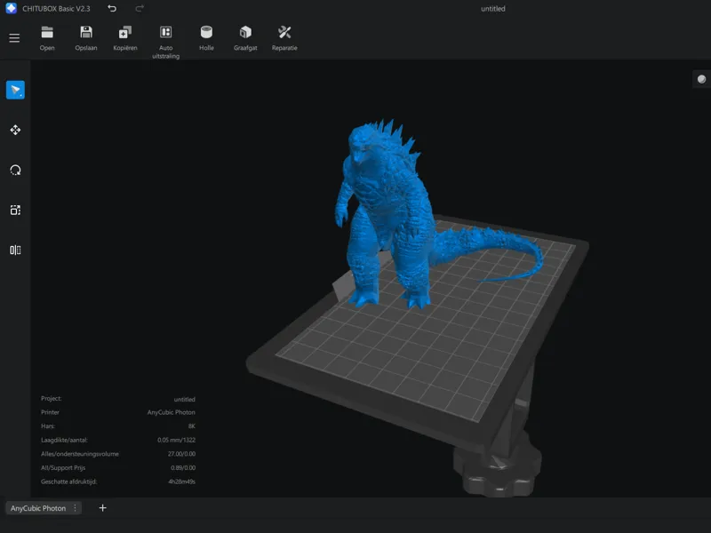 Resin Godzilla
