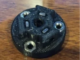Mounting hub (SCALE TO NEEDED SIZE)